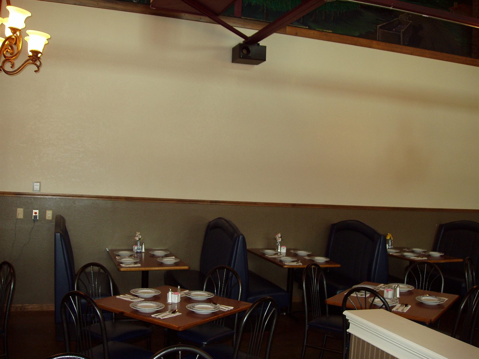 The main dining room
