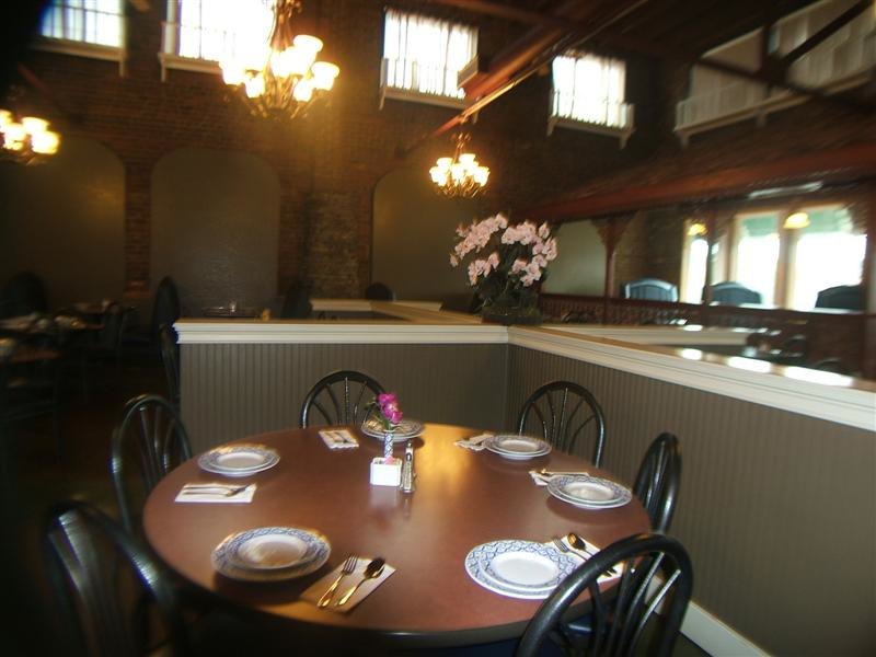 A round table set for a celebration at Baan Thai Leavenworth